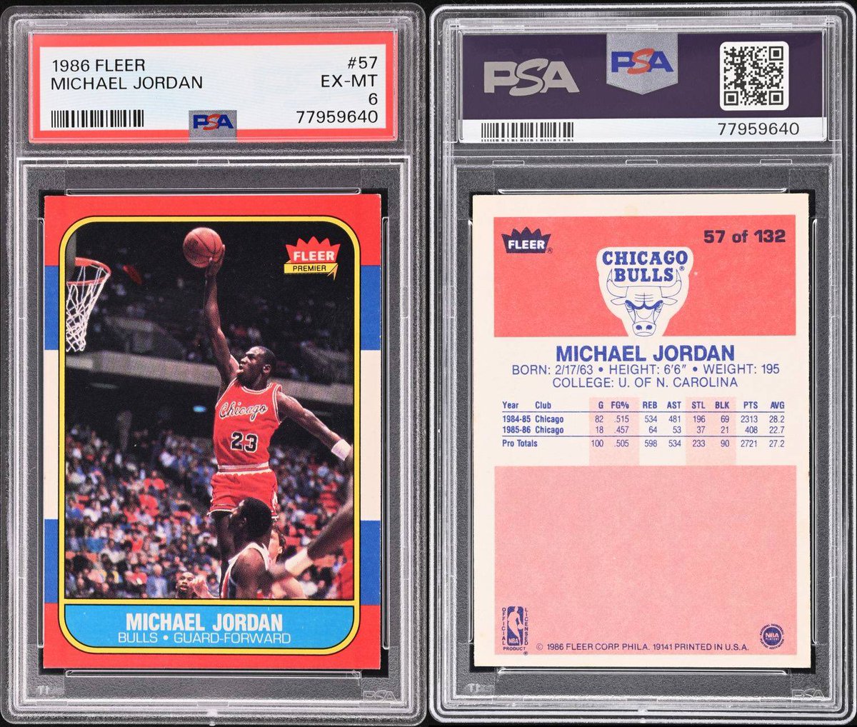 Gabe McFadden once owned a Jordan rookie card. Or so he thought, until a collector told him his childhood treasure was a fake. Now he has the real thing after winning cllct’s Jordan rookie card giveaway. 👇 cllct.com/sports-collect…