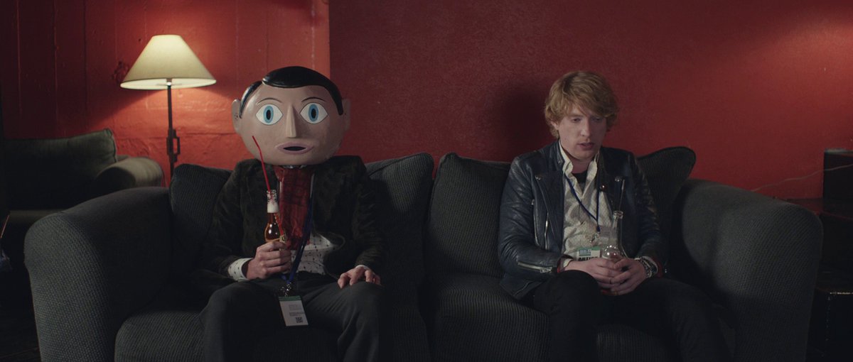 Frank: 'Would it help if I said my facial expressions out loud? Welcoming smile' Jon: 'Delighted look' Happy 10th film anniversary to the Sundance 2014 film FRANK directed by Lenny Abrahamson.