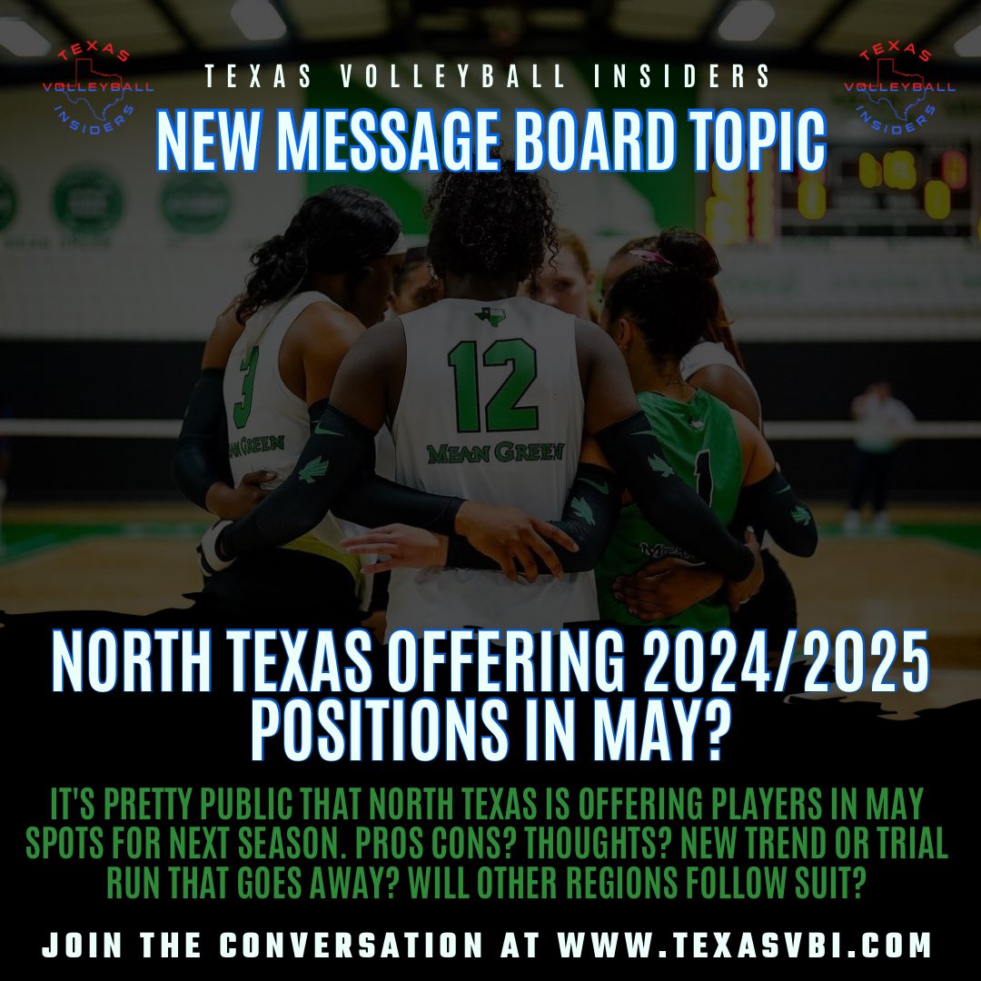Our Newest General Message Board Topic!! Have you checked out our TVI message boards? We have some great topics and discussions! Become an Insider today and join in on this topic conversation and so many more! texasvbi.com