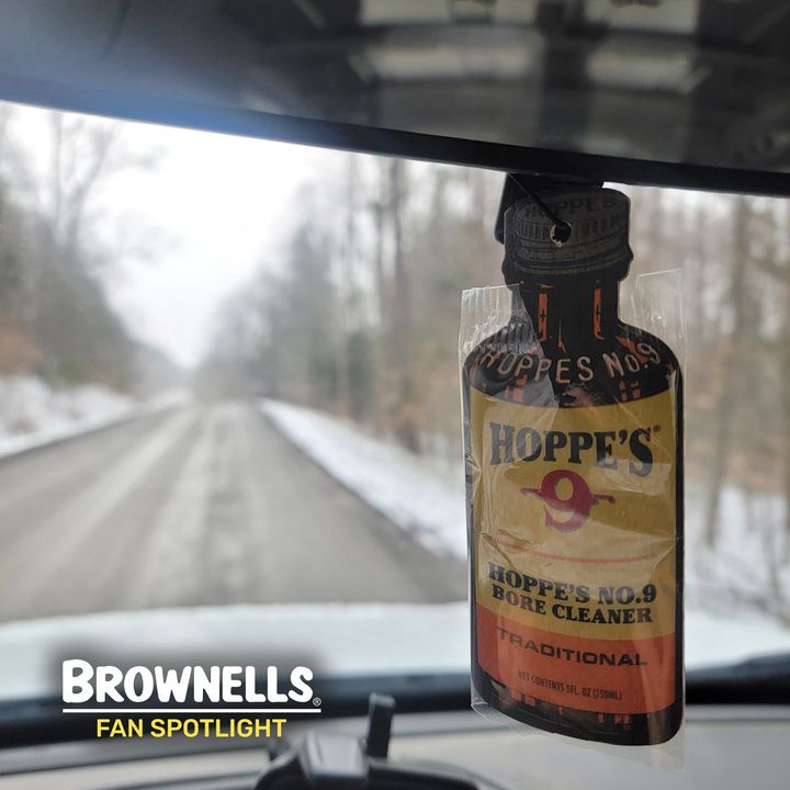 Keeping it fresh on the way to work. 📸 by @shoot_shoots #hoppes9 #hoppes #guncleaning #brownells