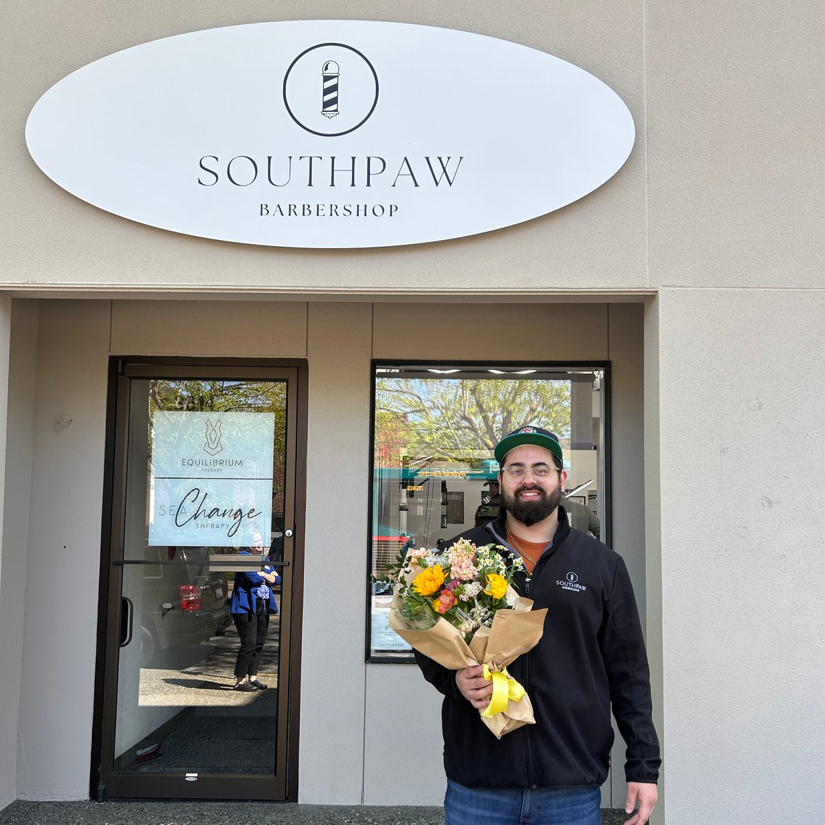 Congratulations to the Emerging Business of the Year, @southpawbarbershop206! Congratulations to owners Tommy Andrade and Jeffrey Chou! ✂️

#membershipmatters #westseattlechamber #voiceofbusiness #westseattle #wschamber