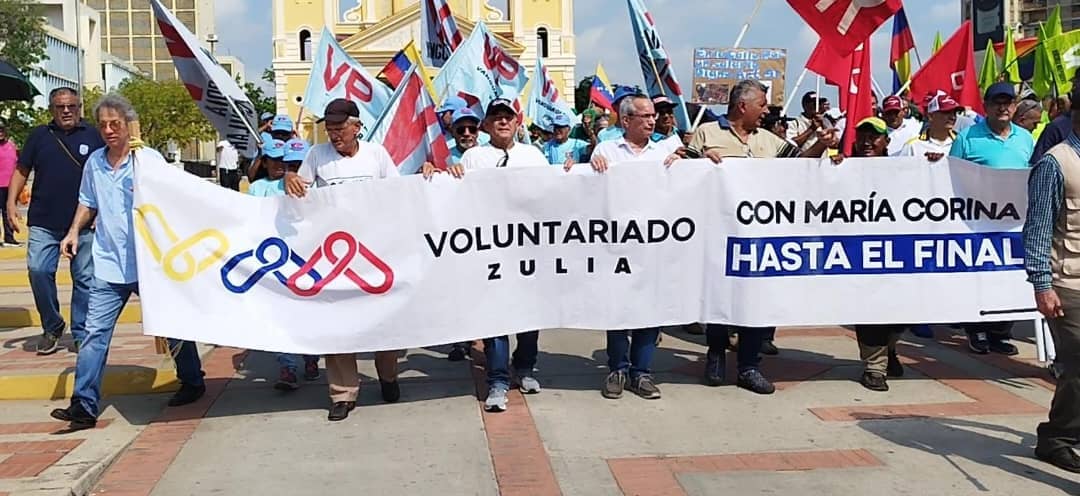 #ELECCIONES Voluntarios del Zulia con María Corina: Estamos en el camino correcto de la historia caigaquiencaiga.net/elecciones-vol… a través de @cqc44 @joaquinchaparro @asiamanece