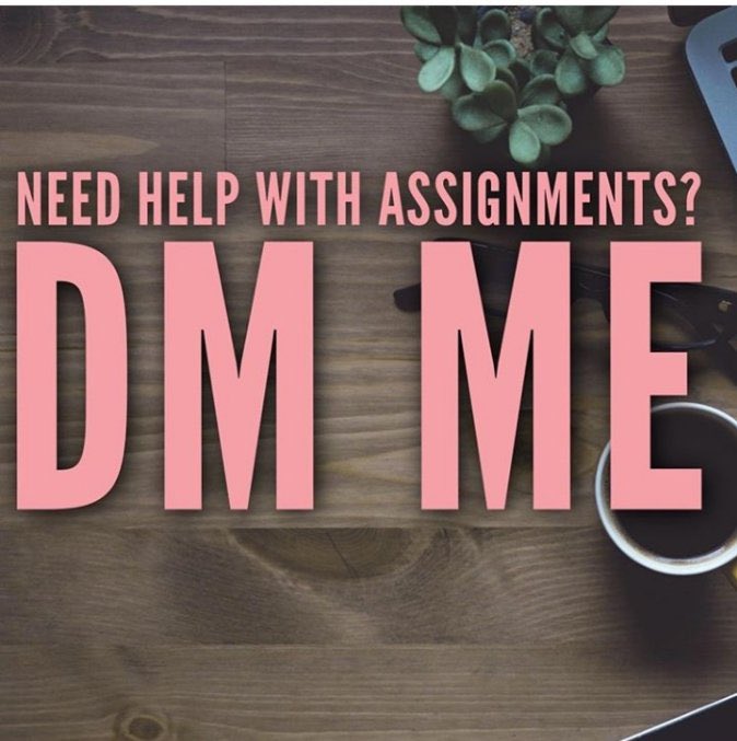 Stuck with ASSIGNMENTS? I'm available 24/7. DM for help..
🔘Math pay.....
🔘Algebra
🔘Statistics
🔘Essay
🔘Paper do
🔘Calculus
🔘Biology 
🔘Nursing.....
🔘Test due
🔘Homework due 
🔘Psychology
🔘Assignment
#onlineclasses #Quiz #Researchpaper #examhelp 
WhatsApp +1 (678) 276‑8711