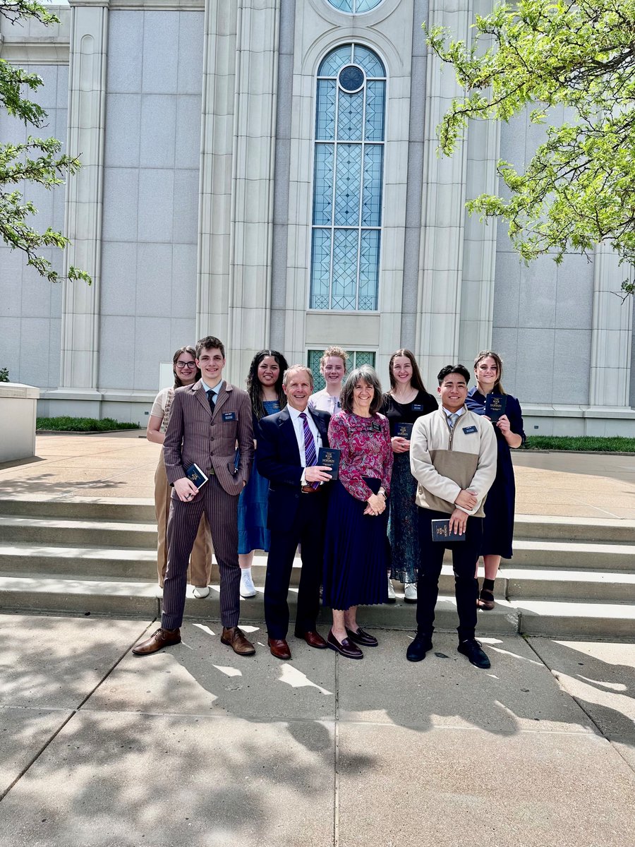 The May 2nd Missiour St Louis missionary arrivals.  Elder Wright with his Mission President and his wife.