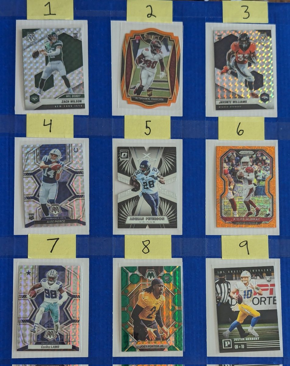Day 3 | Post 18 -- $1/each Claim by number. See pinned for shipping. Sale ends 5/4 #UniqueStacksMay #Football
