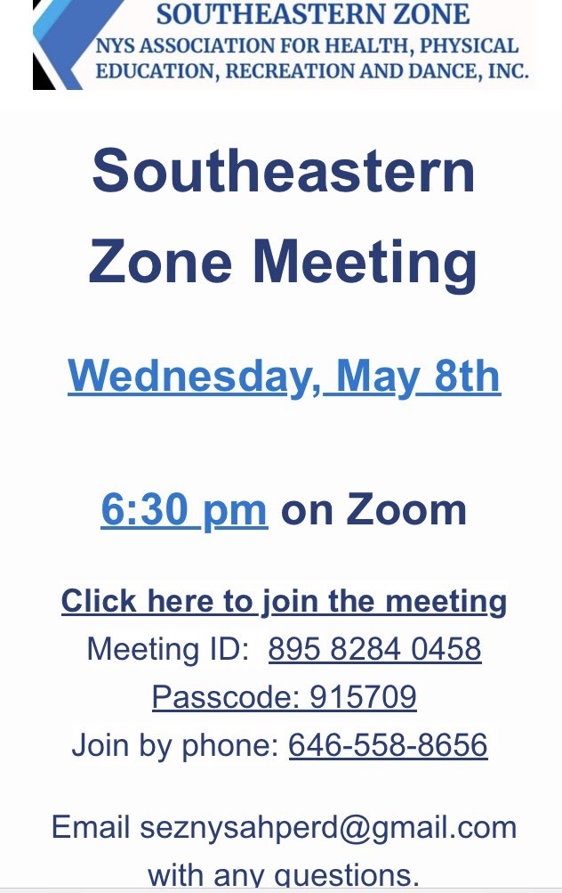 Southeastern Zone (@seznysahperd) on Twitter photo <a href="/SEZnysahperd/">Southeastern Zone</a> Meeting on 05/08/24 at 6:30 pm via Zoom. Hope to see you there - all are welcome. <a href="/donntobin/">Donn Tobin</a> <a href="/mrobPE/">Margaret Robelee (she/her)</a> <a href="/PErocks25/">Kevin Yarnell</a> <a href="/lisherm/">Lisa Sherman</a> <a href="/Drago_930/">Christine Drago</a> <a href="/CkeenanHockey53/">Christopher Keenan</a> <a href="/Meeshy_Lammers/">Coach Lammers</a> <a href="/BillyQuickHPE/">Billy Quick</a> <a href="/RyanKolmanPE/">Ryan Kolman</a> <a href="/tomphysed/">Tom Micucci</a> <a href="/CiancioSteve/">Steve Ciancio</a> <a href="/NYSAHPERD/">NYS AHPERD</a> <a href="/Lauriep717/">Laurie Petersen-Shaw</a> <a href="/cjlala/">Laura Owen</a> #SEZproud <a href="/SEZnysahperd/">Southeastern Zone</a> Meeting on 05/08/24 at 6:30 pm via Zoom. Hope to see you there - all are welcome. <a href="/donntobin/">Donn Tobin</a> <a href="/mrobPE/">Margaret Robelee (she/her)</a> <a href="/PErocks25/">Kevin Yarnell</a> <a href="/lisherm/">Lisa Sherman</a> <a href="/Drago_930/">Christine Drago</a> <a href="/CkeenanHockey53/">Christopher Keenan</a> <a href="/Meeshy_Lammers/">Coach Lammers</a> <a href="/BillyQuickHPE/">Billy Quick</a> <a href="/RyanKolmanPE/">Ryan Kolman</a> <a href="/tomphysed/">Tom Micucci</a> <a href="/CiancioSteve/">Steve Ciancio</a> <a href="/NYSAHPERD/">NYS AHPERD</a> <a href="/Lauriep717/">Laurie Petersen-Shaw</a> <a href="/cjlala/">Laura Owen</a> #SEZproud