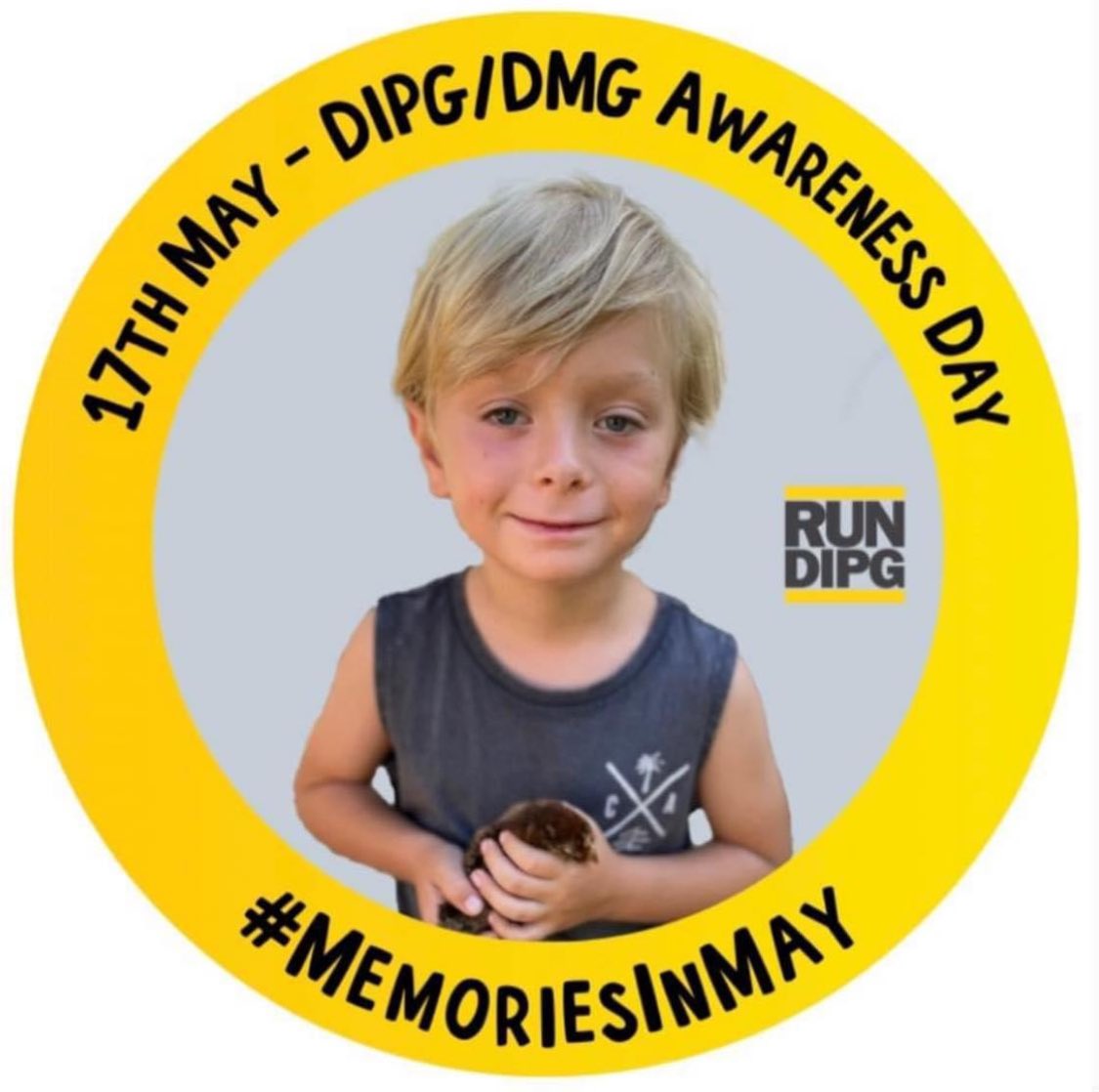 Go Grey in May for Brain Cancer Awareness 🩶

This month we will share photos of many beautiful children who have lost their lives to DIPG/DMG or are currently still in the fight. 

Please see them,
Remember them!

Mia 🩷🩶 Ryley 💙🩶

#memoriesinmay 
#gogreyinmay
#DIPG
#RUNDIPG