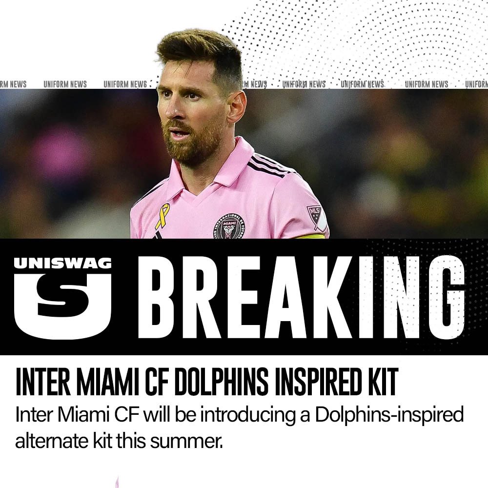 Special @MiamiDolphins inspired kit coming for @InterMiamiCF 

#uniswag