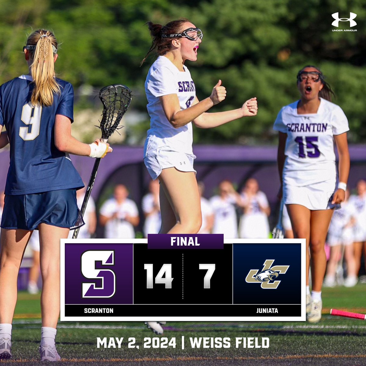 HEADED TO THE CHAMPIONSHIP! 🙌

🥍 Grace Lane - 5 Goals
🥍 Erin Reich - 4 Goals
🥍 Lauren Boldis - 6 Saves, W

#GoRoyals