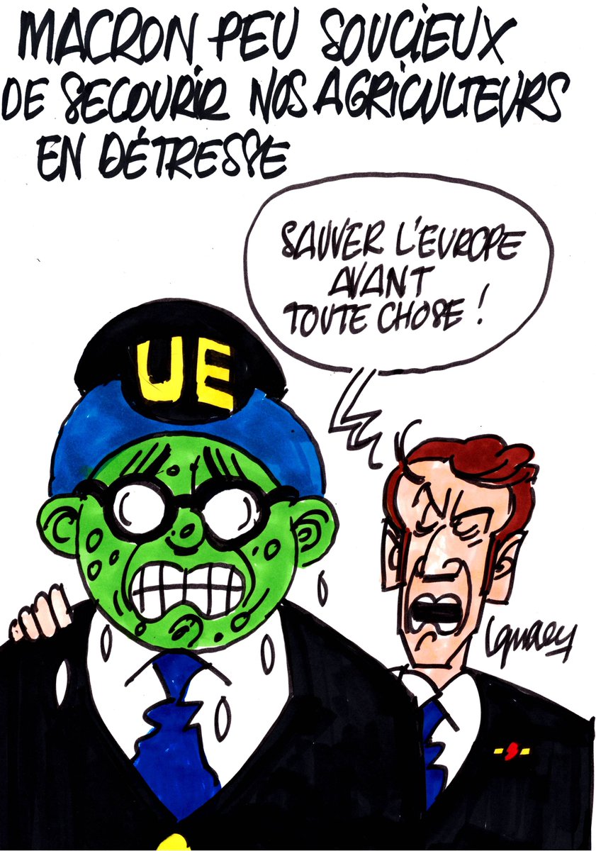 Ignace - Macron se soucie peu de nos agriculteurs

dessignace.com

#agriculteurs #Macron #UnionEuropeenne
