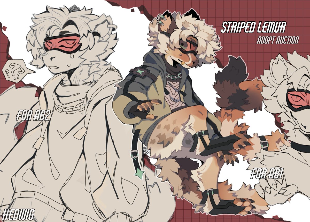 🔥Striped lemur🔥 Details below!