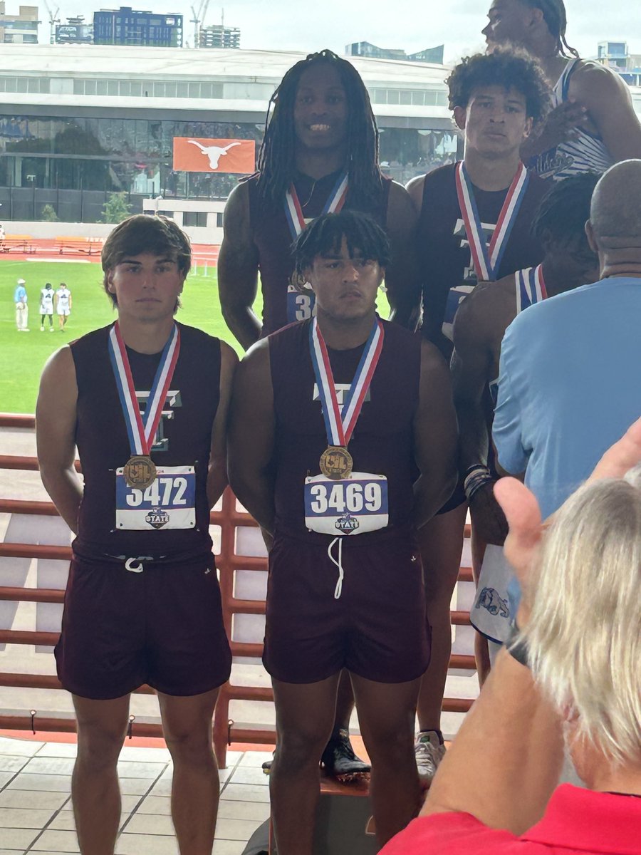 Congratulations to the Troup Tigers 4X1 on finishing 3rd at the State Track Meet.  41.95.  ⁦<a href="/TraeDaTruth2024/">Trae “SHOWTIME” Davis</a>⁩ ⁦<a href="/brycewallum/">Bryce Wallum</a>⁩ ⁦<a href="/caden_claburn/">Caden Claburn</a>⁩ ⁦<a href="/brettwells04/">Brett wells</a>⁩                              #dominatetheday                          #1%