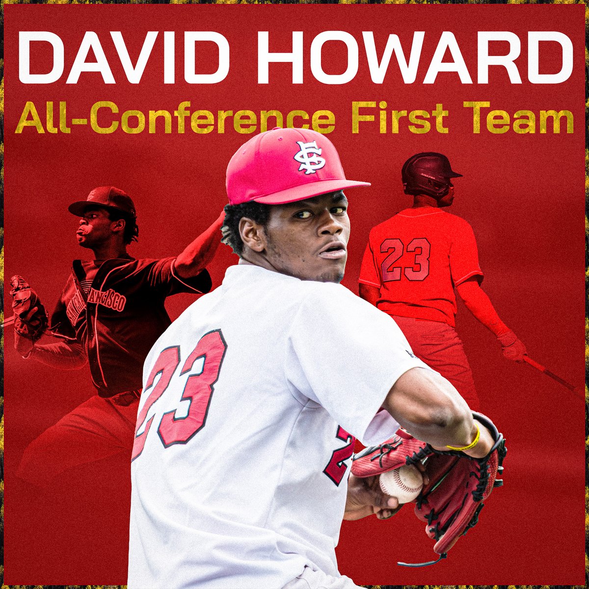 Congrats to David Howard on being named to the All-Conference First Team 🐏