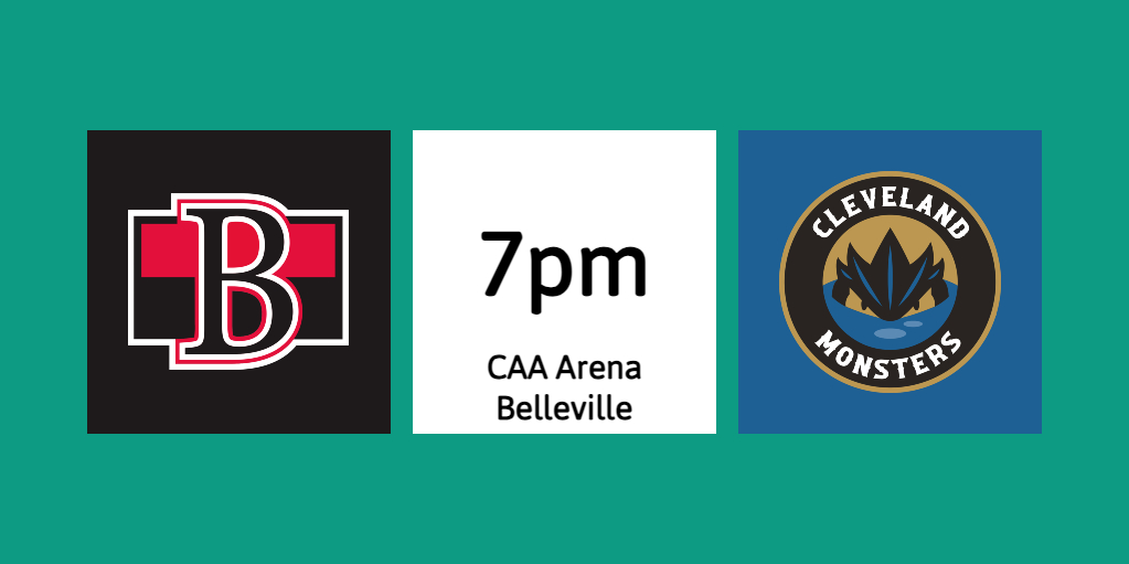 📅GAMEDAY / JOUR DE MATCH📅 🏒 @BellevilleSens Game 2 at 7pm (Home from CAA Arena) #ForTheB #BUnited