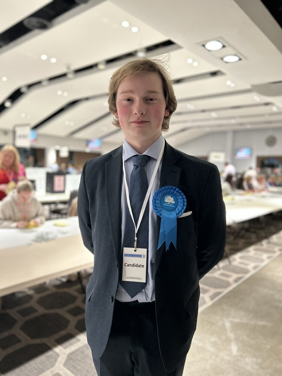 Daniel Kirk, 19, is the Tory candidate for Sudell ward. He is hoping to be a ‘fresh face’ in local politics. It is the second time he has stood in the seat.