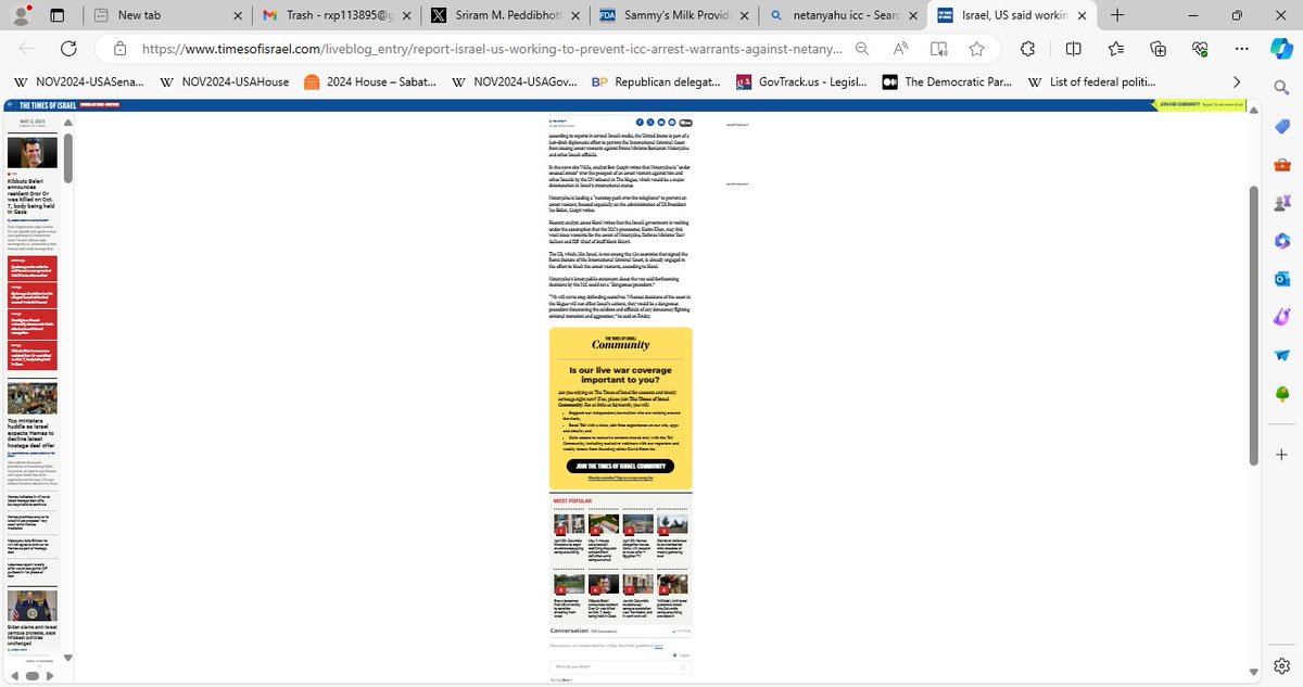 WashingtonDC. Mr.JRBiden(DemocraticParty USAPresident) allegedly started ISR-PSE MutualConsent OCT2023 conflict to manipulate NOV2023 election and causing 36K-D 81K-I&M people. Now, using Cloak&Dagger tactics to prevent ICC from issuing an arrest warrant for their arrest.
👎🐍🪱