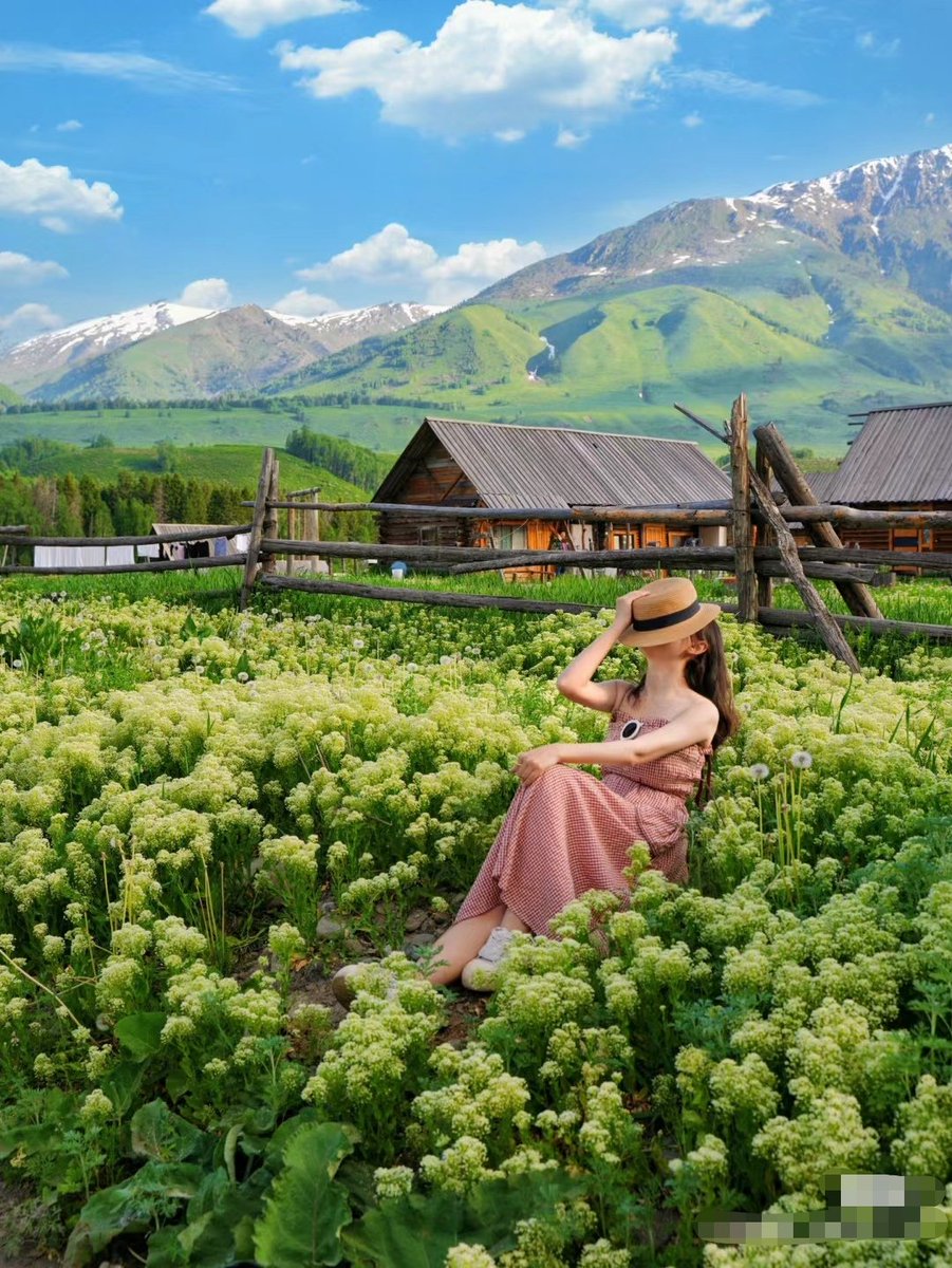 Tuvalu Village is located in the Kanas Valley on the south bank of Kanas Lake in Xinjiang Province, China. Tuvalu Village has a long history with picturesque scenery and beautiful environment, which can be recorded in ancient documents.#大美中国
