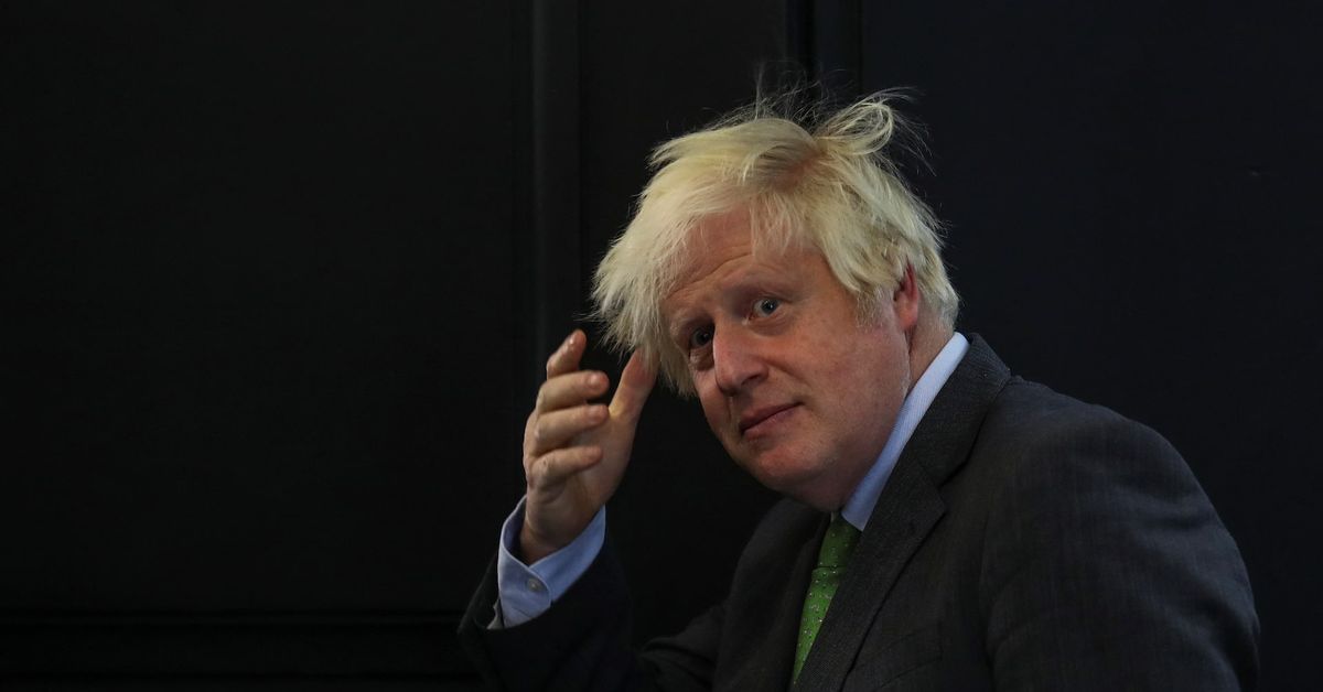 UK's Boris Johnson, who introduced voter ID rule, forgets his while voting reut.rs/44GIXJv