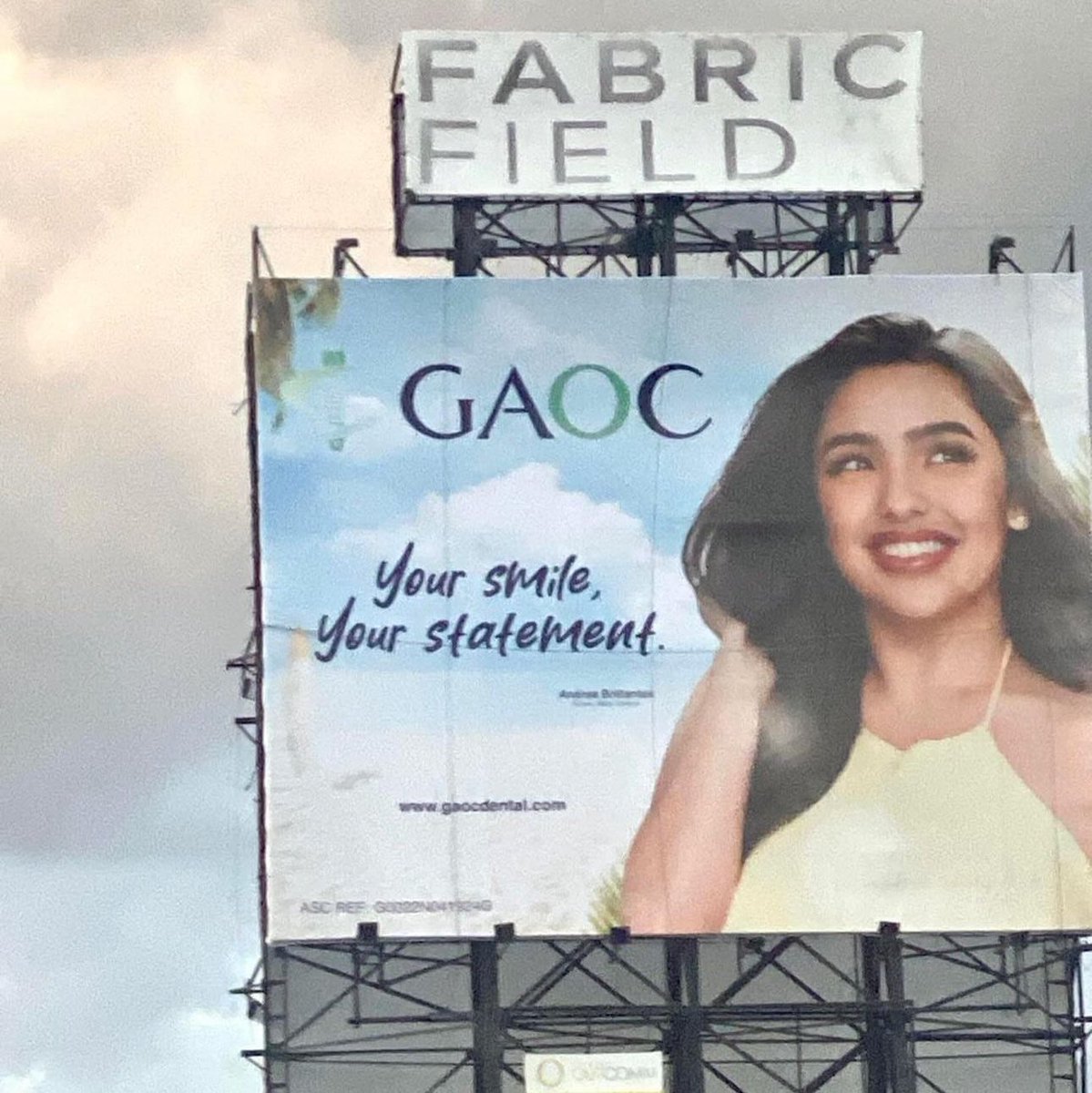 Another blessing! Andrea Brillantes for GAOC! 🧡✨

Thank you @gaocdental 

#AndreaBrillantes | #KyleDrea