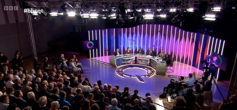 Thanks for joining us tonight - keep an close eye tomorrow morning for an exclusive view of what our audience thought of the show We’ll be back next week with a studio audience from Stoke-on-Trent You can apply to be in the #bbcqt audience here: bit.ly/3PKVLIP