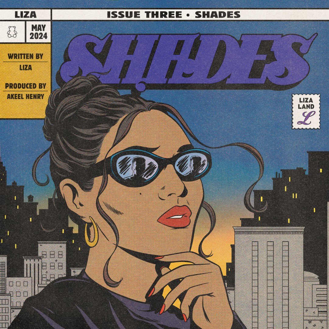 the final chapter, ISSUE THREE: “Shades” 🌘 out 05/09 !!! ffm.to/lizashades