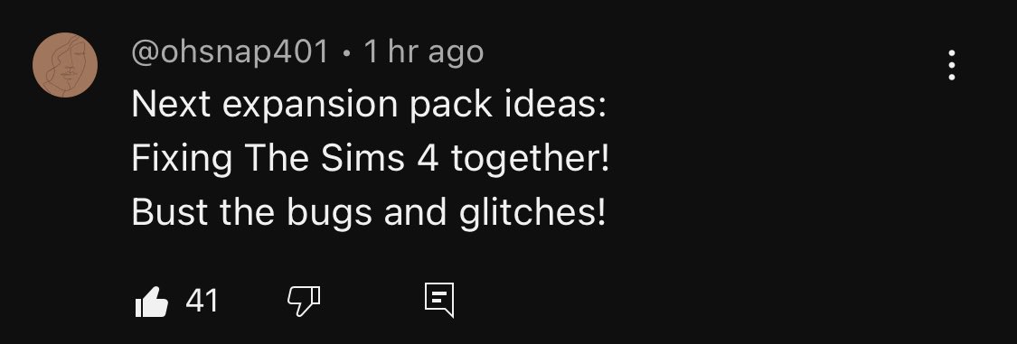 The sims community are so unserious I love it 😭 #Sims4 #TheSims4