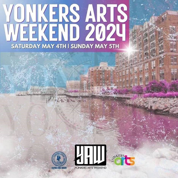 Get ready for Yonkers Arts Weekend! 🎨 Immerse in captivating art exhibitions, free workshops, and groovy musical performances all across Yonkers! Don't miss out! Visit yonkersarts.org for more details. 🖼️🎶 #YonkersArtsWeekend #ArtExhibitions #Workshops #LiveMusic