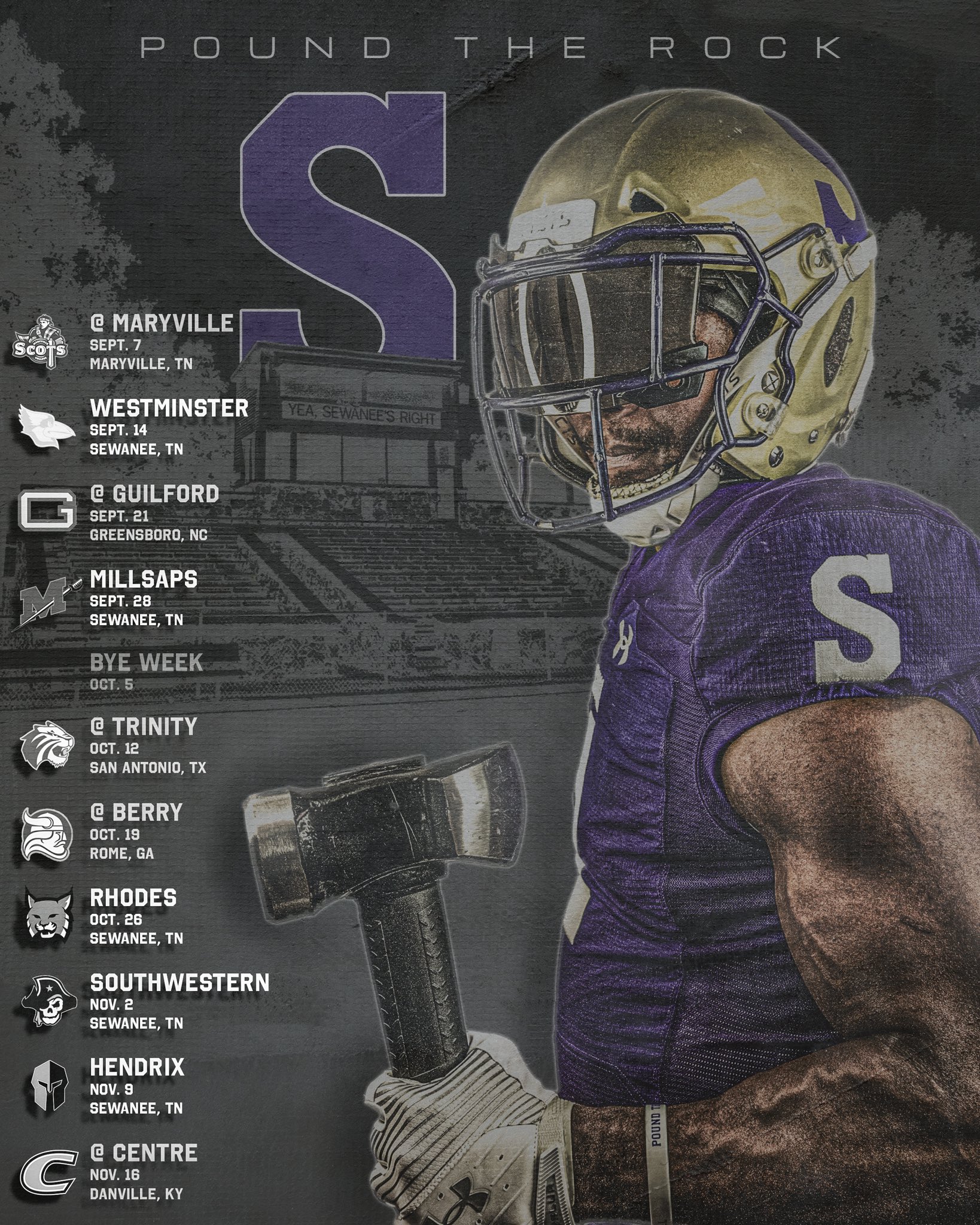 Sewanee Football SewaneeFootball X