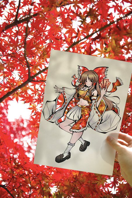 「紅葉 スカート」のTwitter画像/イラスト(新着)