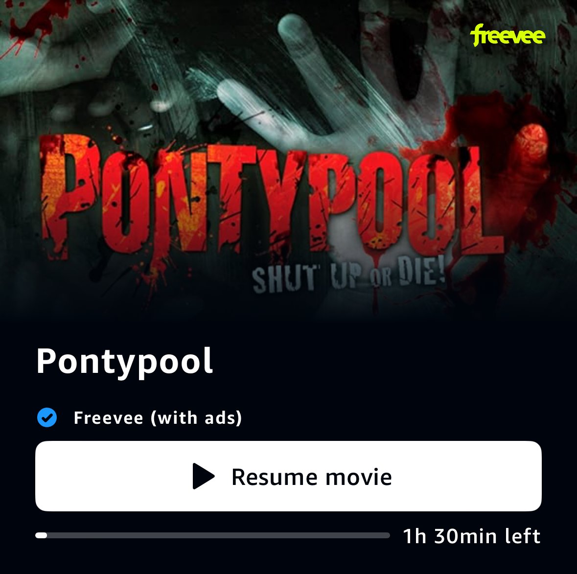 I’d no intention of revisiting this after so many years until @RatedHpod inadvertently told me I must…

(Bastards😂)

#NowWatching #Pontypool