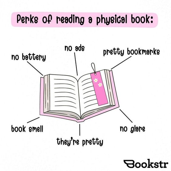Let us know in the comments below if you love your physical books!! ✋ 

[🎨Original art by Krysten Winkler]

#books #bookart #bookgraphics