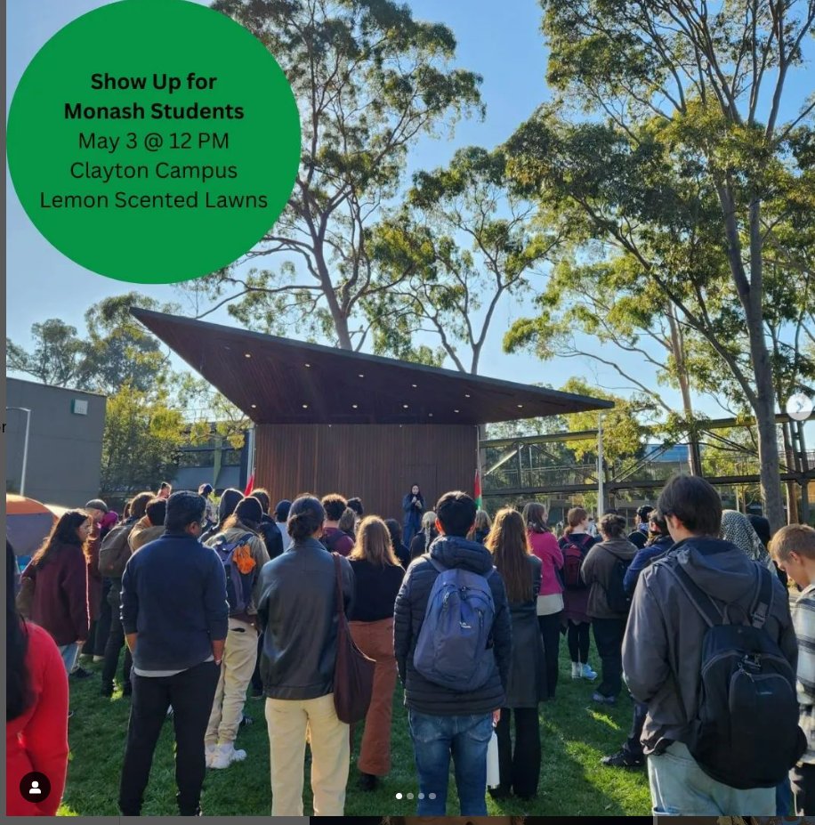 EMERGENCY NTEU MONASH ACTION - 12 PM TODAY

We are a professional, teaching & research staff alarmed by the overnight attack on the student encampment by 12 men draped in Aus & Israeli flags, one claiming to be an IDF soldier. 

We stand with students & their right to protest