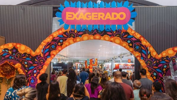 Exagerado chega ao Pavilhão de Carapina com descontos de até 90% [ leia.ag/a/B73C/8ongk5e ] O evento acontece entre os dias 15 e 19 de maio, com 300 lojistas de diversos seguimentos. Haverá ainda programação cultural