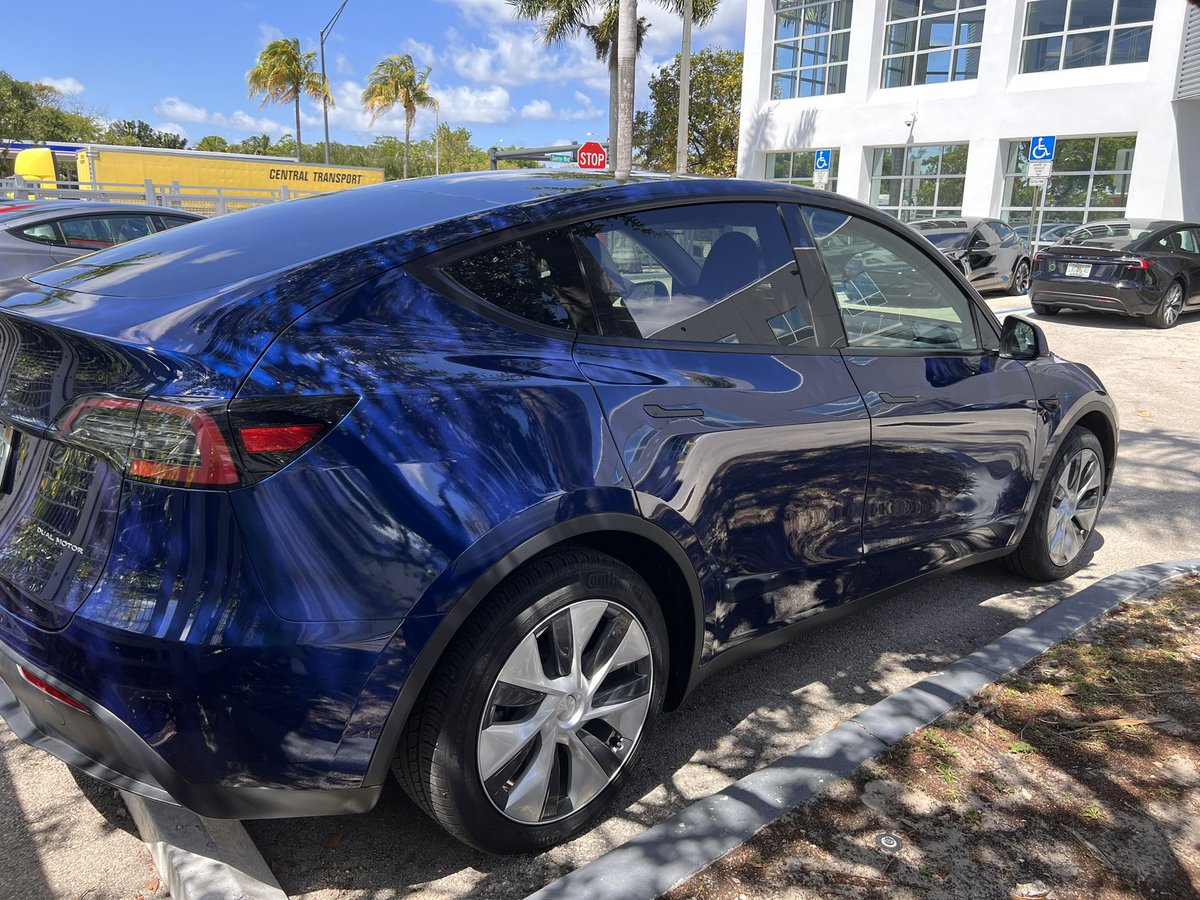 Thank you to the staff at Tesla Collusion Center in Fort Lauderdale for making my car even better than before. Also a special thank you to Alex Vilches for his patience and help. @Tesla @elonmusk #Tesla #ModelY #collusion #Florida #FortLauderdale #TeslaCollusionCenter My Tesla…