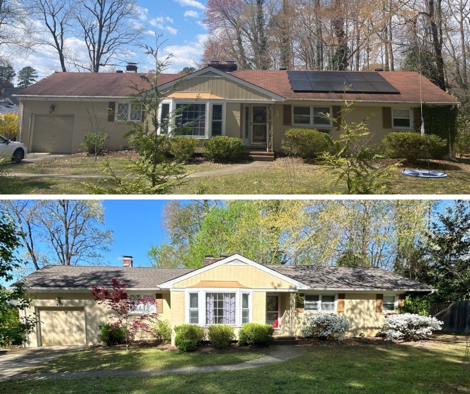 From worn-out to wow! Another successful transformation by Ready Roofing. READY for a roof upgrade? Give us a call!

#ReadyRoofing #RoofTransformation #BeforeAndAfter