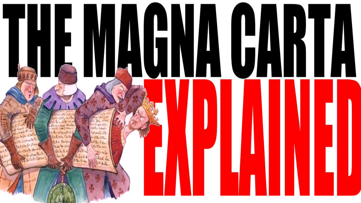 The #MagnaCarta Explained: Global History Review @hiphughes 🫶📽️
Magna Carta was issued in June 1215 and was the first document to put into writing the principle that the king and his government was not above the law.
youtu.be/66ZcXBUx5IA?si… via @YouTube