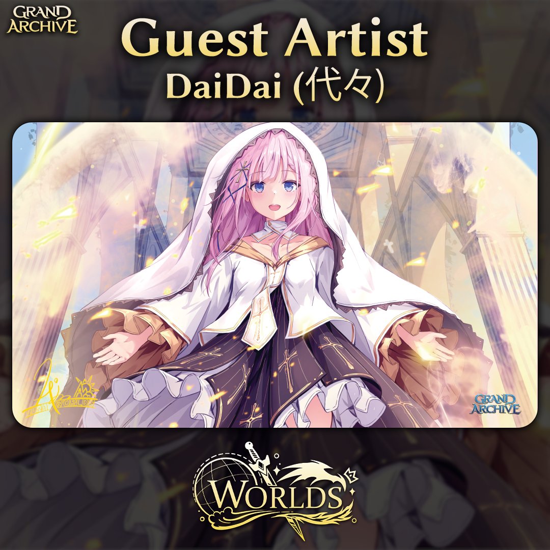Introducing Grand Archive Worlds Guest Artist: @daidai_kasame Meet