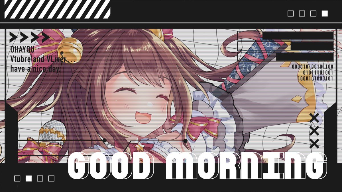 おはすず☀️

今日は夕方にショート投稿するよ！
是非聴いてね✨✨

今日から3連休だね！
私はお休みじゃないけどお休みの人はゆっくり休んでね〜

#おはようVtuber