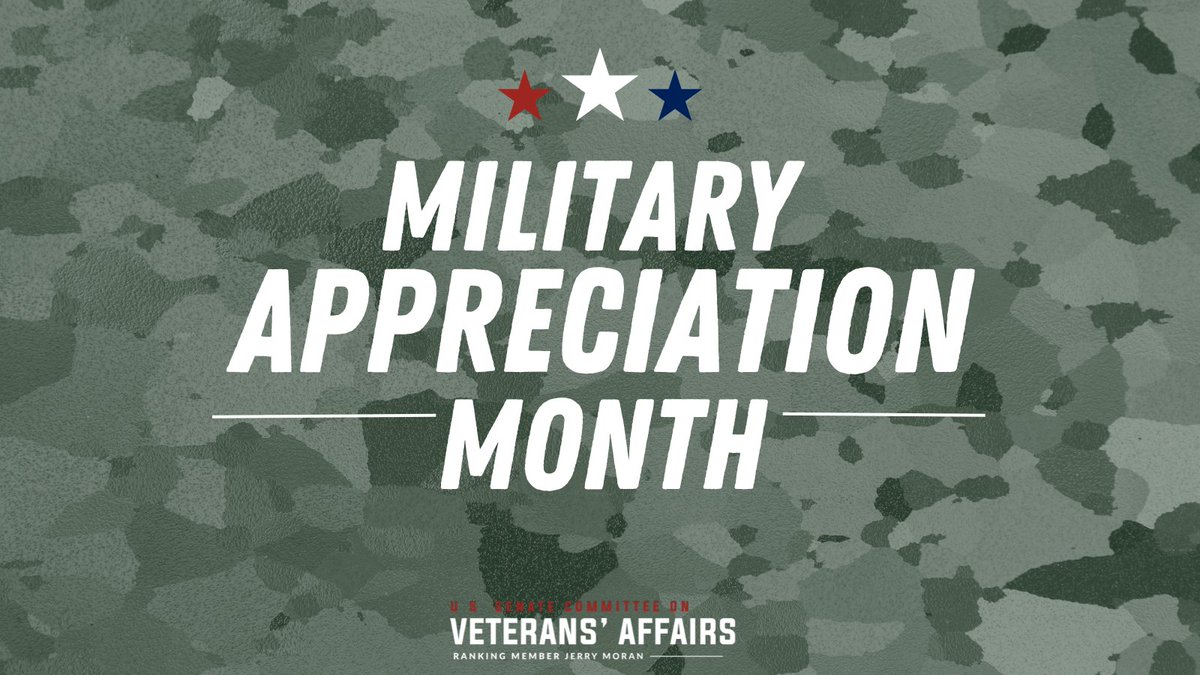 May is #MilitaryAppreciationMonth. Today and every day, we say thank you to our nation’s military members, veterans and their families for their continued service and sacrifice.