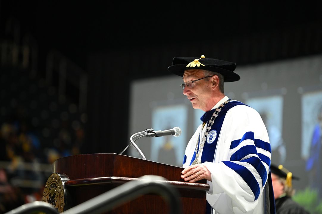 Charlotte Campus President Richard Mathieu shares wise words with the Class of 2024. 'Our world is complex and ever-evolving— constantly changing. Our world requires leaders, #leaders like you, who are committed to positively impacting our communities and our society.' #JWU24