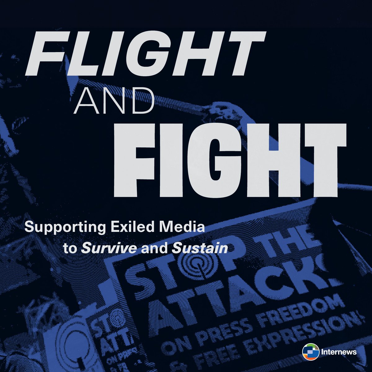 Around the globe, many journalists work in exile — displaced from their home countries & forced to report from afar 🚨 In advance of #WorldPressFreedomDay, our new report documents issues exiled media face & how we can support their vital work: bit.ly/4dqSx6X