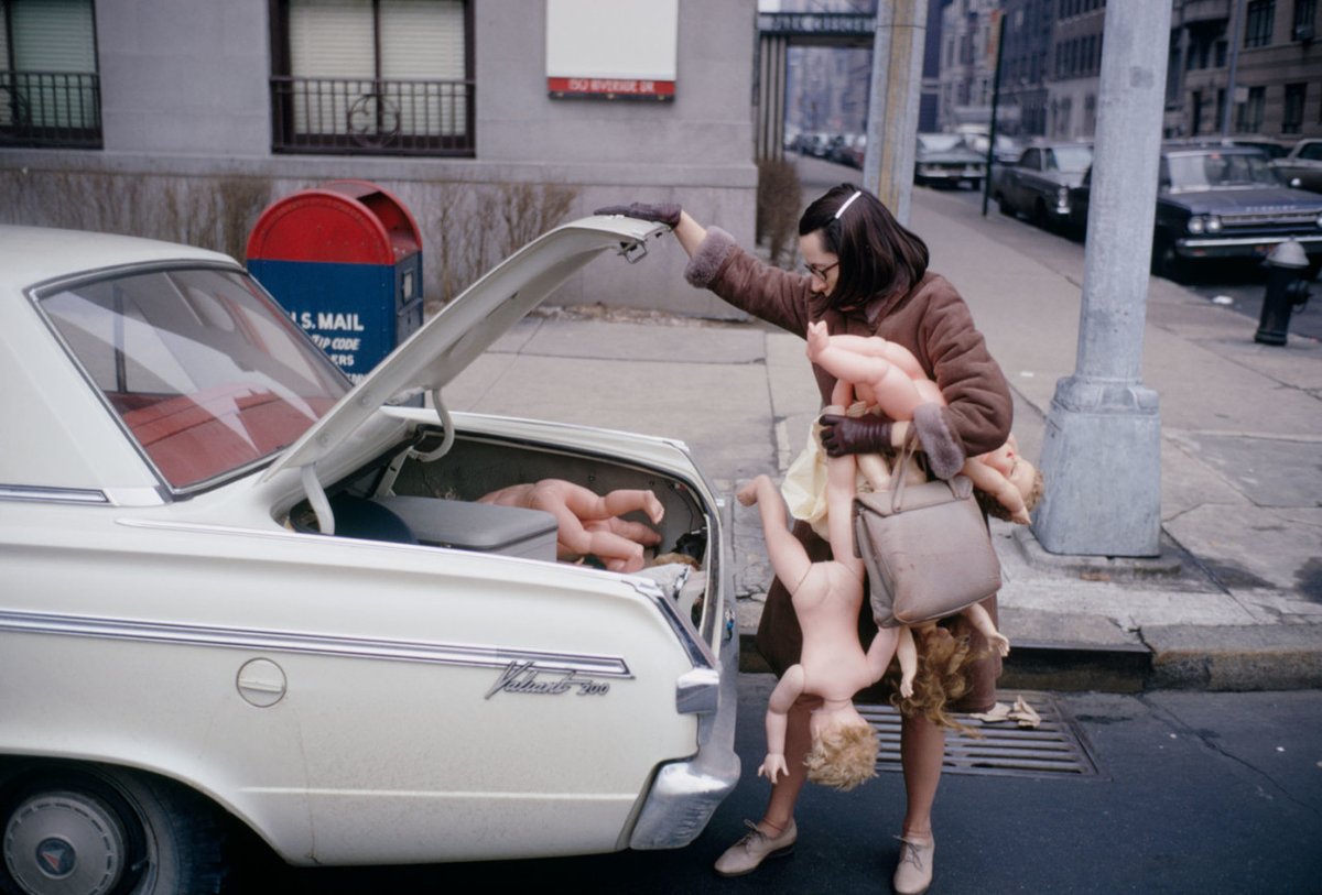 Upper West Side, New York City. January 1968 Photo: Paul Fusco