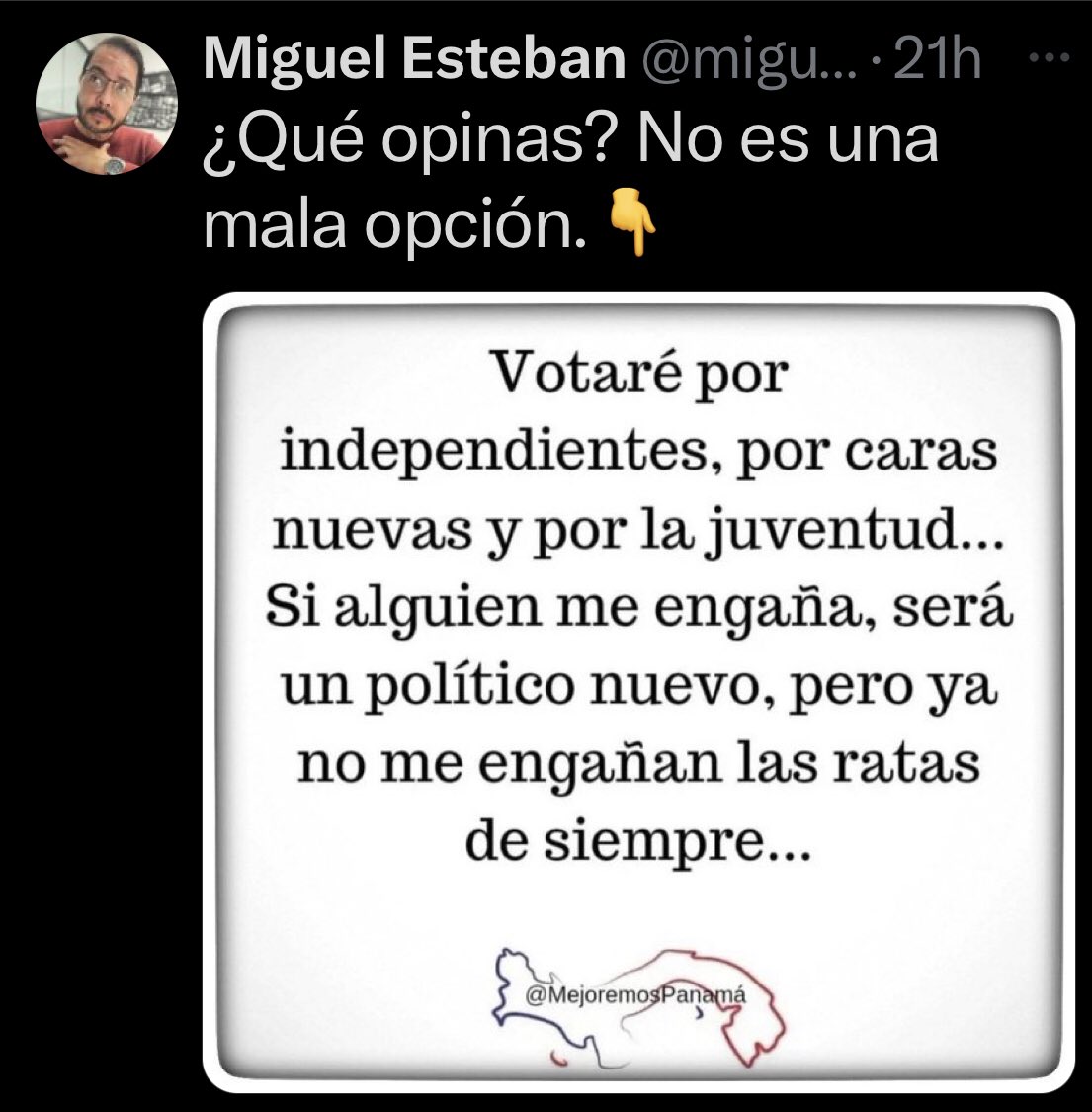 @CarolinaIsabelF Yo solo se, que todos los demás candidatos son figuritas del álbum de la corrupción y por ellos no voy