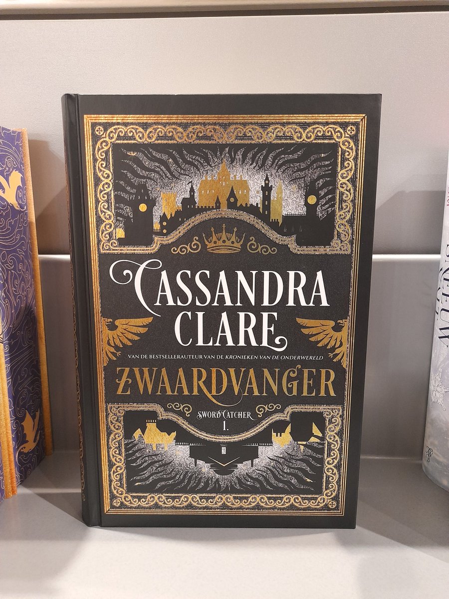 We love the UK Swordcatcher cover but this one from the Netherlands is making us jealous @BlackCrow_PR @UKTor @cassieclare