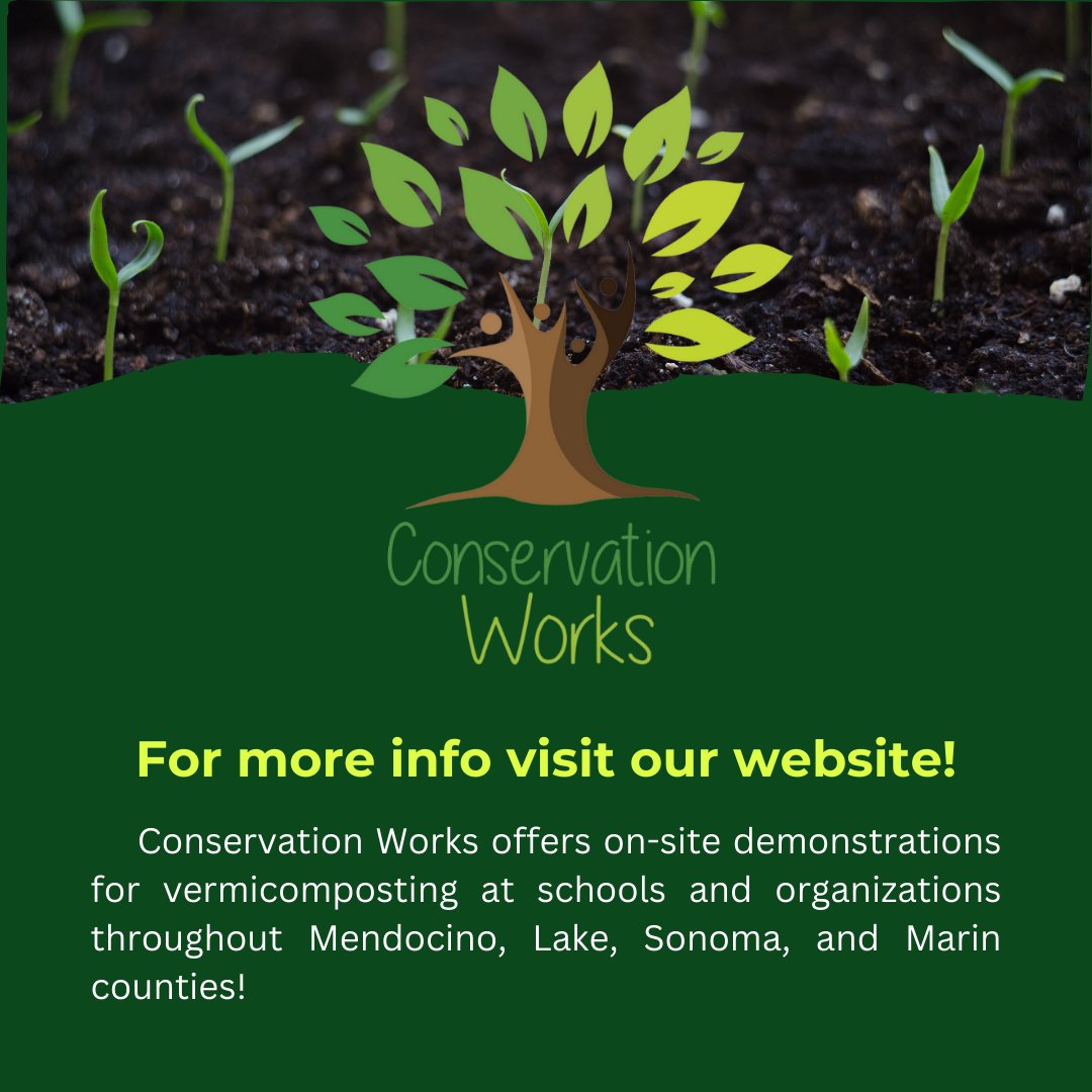 Welcome back to Compost Corner! This week we're showcasing the portable worm farm our California Climate Action Corps fellows made!

Vermicomposting can be done both indoors and out by individuals or organizations using recycled supplies and table food scraps.