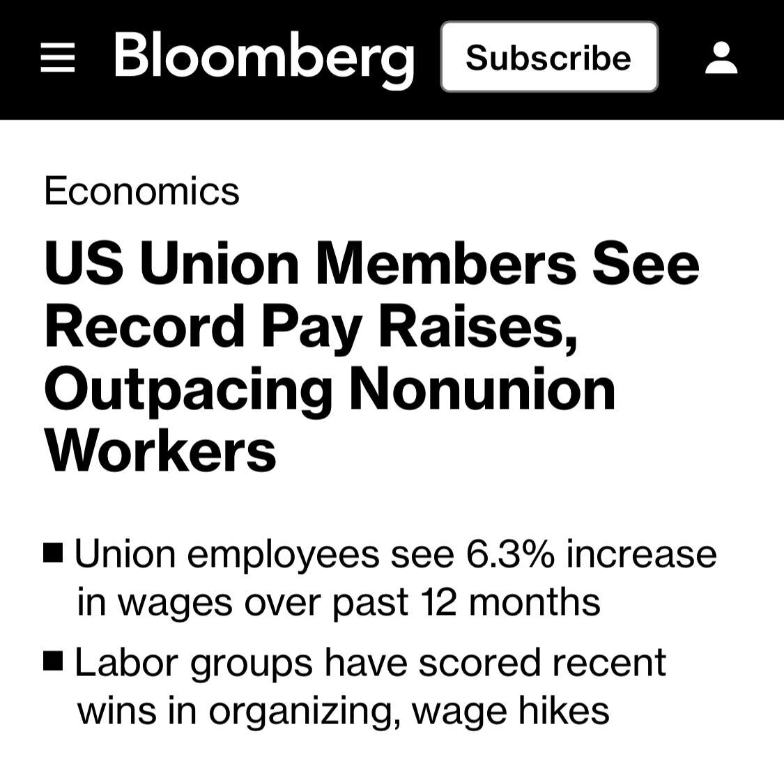 Want a raise? Join a union.