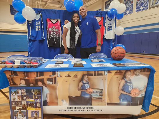 This is a bittersweet moment for John Jay Athletics. Congratulations to Sincere Jackson on furthering her education and playing at the next level! You’ve done so much for our programs and you will be truly missed! 

Love ya! 
JayWay!