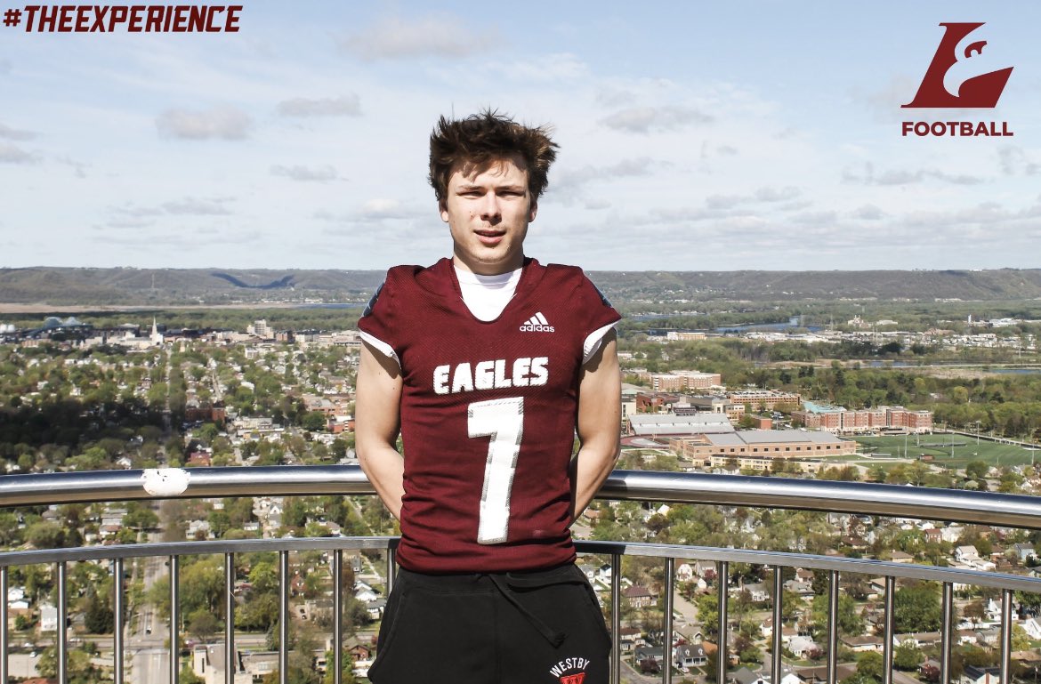 Thank you @CoachWhiteUWL for the Junior day visit! I really enjoyed it. @UWLCoachJanus @krausejake80 @CoachAUWL @CoachMacUWL @UWLEagleFB @CoachSchrenk