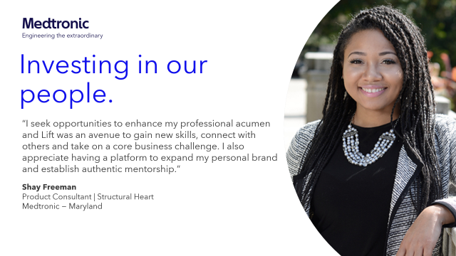 I am thrilled I get to work with extraordinary colleagues like Craig, and I am so grateful to Medtronic for offering leadership development programs like Lift. Join us to power the extraordinary. #CareersThatChangeLives #MedtronicEmployee bit.ly/3JJTPMM