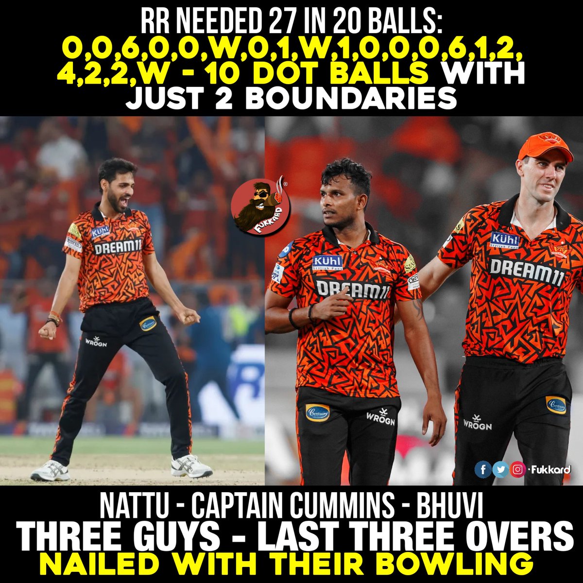 Last 18 balls 🥵🥵🥵

#SRHvRR